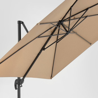 Saulessargs ar svara paliktni Solid un pārvalku Comfort Taupe krāsā Saulessargs ar svara paliktni Solid un pārvalku Comfort Taupe krāsā