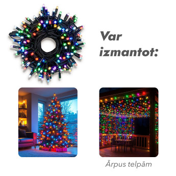 Āra un iekštelpu virtene (LED apgaismojums) 20 m PROLED RGB Āra un iekštelpu virtene (LED apgaismojums) 20 m PROLED RGB
