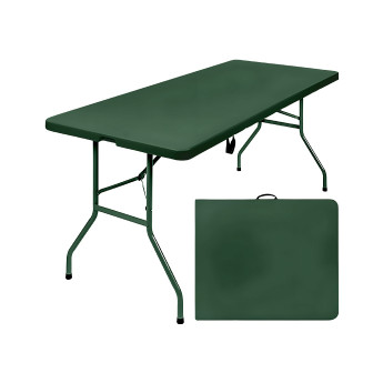Saliekams galds 150 cm. Zaļš