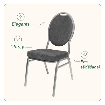 Banketu krēsls Logan