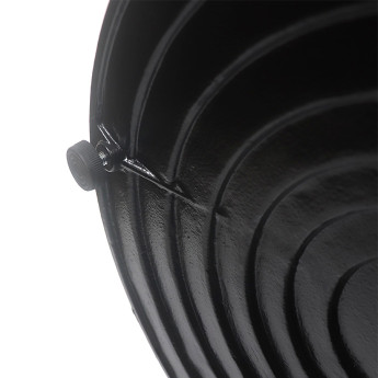 Galda kāja K550-34 Melna