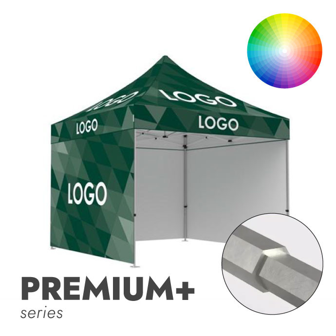 Reklāmas telts 3x3 izvēlētā krāsā Zeltpro Premium+ ar jumta un 4 sienu apdruku Reklāmas telts 3x3 izvēlētā krāsā Zeltpro Premium+ ar jumta un 4 sienu apdruku