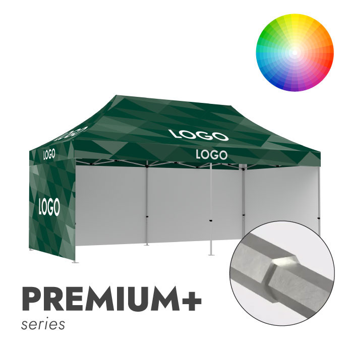 Reklāmas telts 3x6 izvēlētā krāsā Zeltpro Premium+ ar jumta un 4 sienu apdruku Reklāmas telts 3x6 izvēlētā krāsā Zeltpro Premium+ ar jumta un 4 sienu apdruku