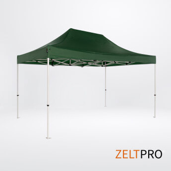 Pop up telts jumts un sienas (4 gab.) komplekts 3x4,5 Zaļa Zeltpro PROFRAME