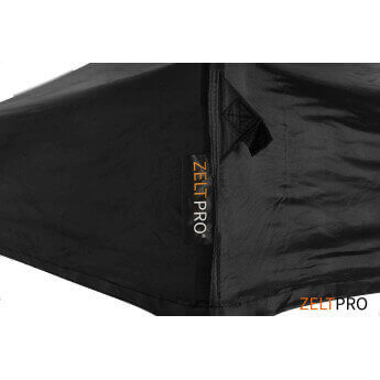 Pop up telts jumts un sienas (4 gab.) komplekts 3x6 Melna Zeltpro PROFRAME