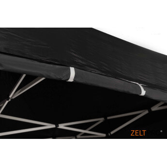 Pop up telts jumts un sienas (4 gab.) komplekts 3x6 Melna Zeltpro PROFRAME