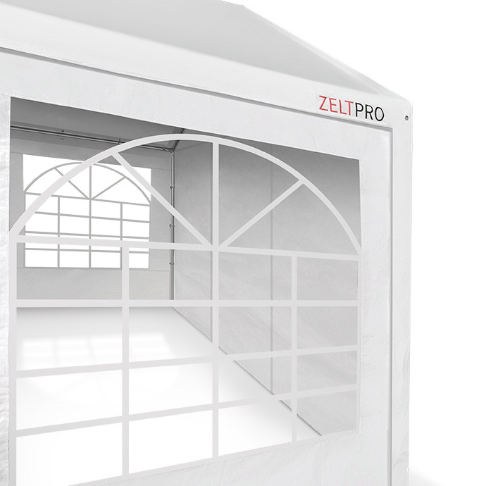 PE Telts - Paviljons 4 x 8 Balts