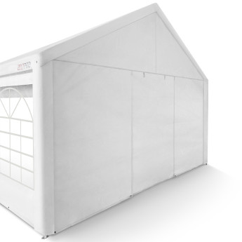 PE Telts - Paviljons 4 x 8 Balts