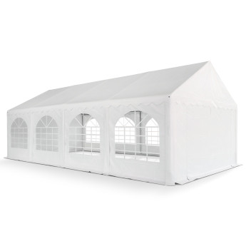 PVC Telts - Paviljons 4 x 8 Balts