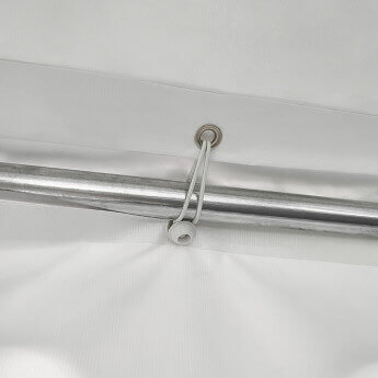 PVC Telts - Paviljons 4 x 8 Balts