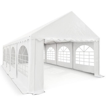 PVC Telts - Paviljons 4 x 8 Balts