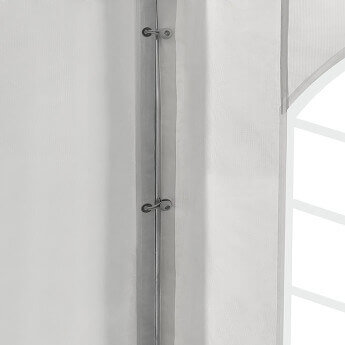 PVC Telts - Paviljons 4 x 8 Balts