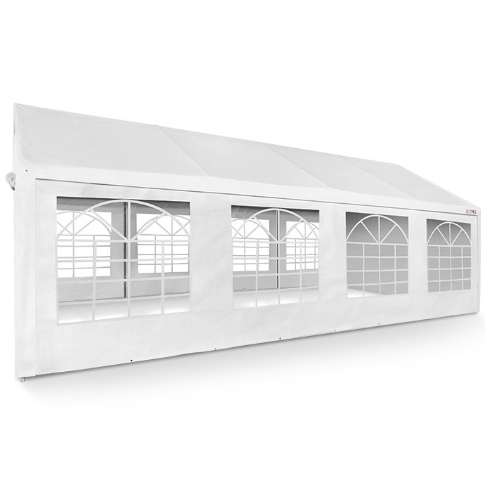 PE Telts - Paviljons 5 x 8 Balts