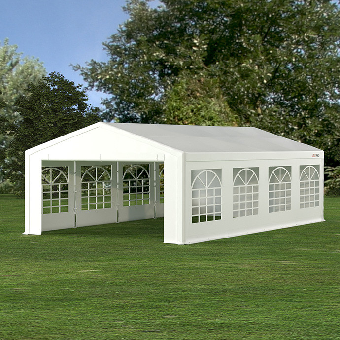 PE Telts - Paviljons 5 x 8 Balts