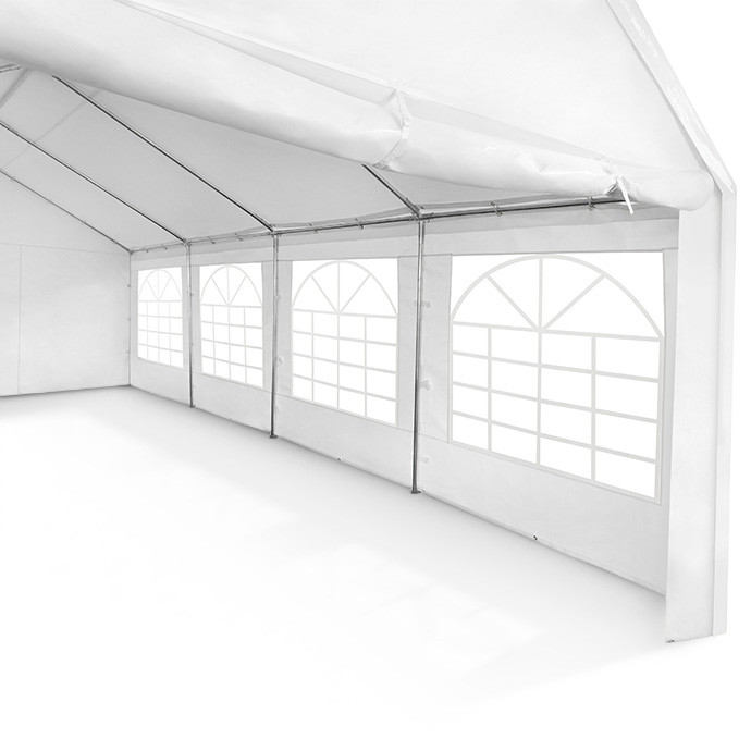 PE Telts - Paviljons 5 x 8 Balts