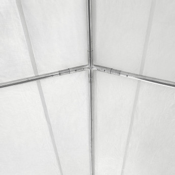 PE Telts - Paviljons 5 x 8 Balts