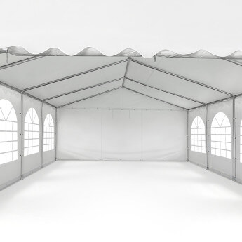 PVC Telts - Paviljons 5 x 8 Balts