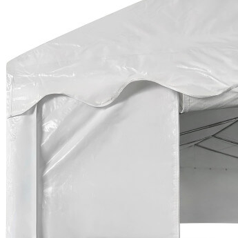PVC Telts - Paviljons 5 x 8 Balts