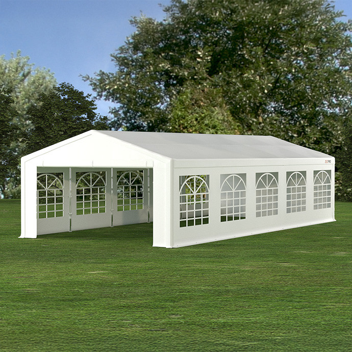 PE Telts - Paviljons 5 x 10 Balts