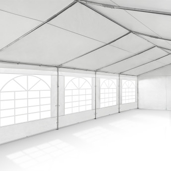 PE Telts - Paviljons 5 x 10 Balts