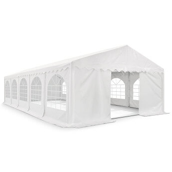 PVC Telts - Paviljons 5 x 10 Balts