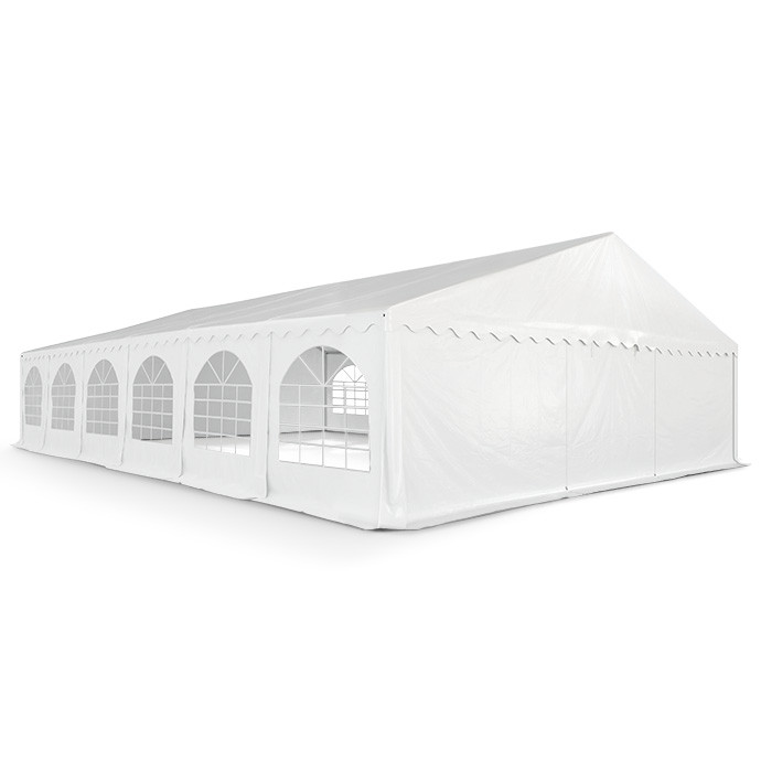 PVC Telts - Paviljons 6 x 12 Balts