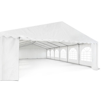 PVC Telts - Paviljons 6 x 12 Balts