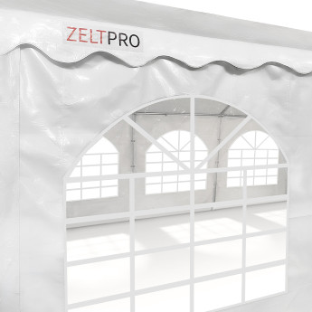 PVC Telts - Paviljons 6 x 12 Balts