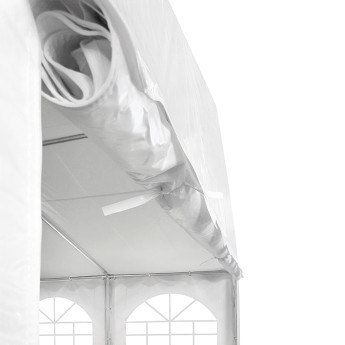 PVC Telts - Paviljons 6 x 12 Balts