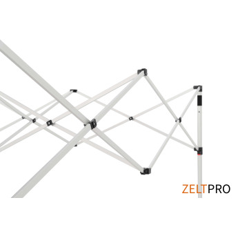 Reklāmas telts 3x4,5 izvēlētā krāsā Zeltpro TITAN ar 4 sienām un 3 termo uzlīmēm uz jumta sāniem