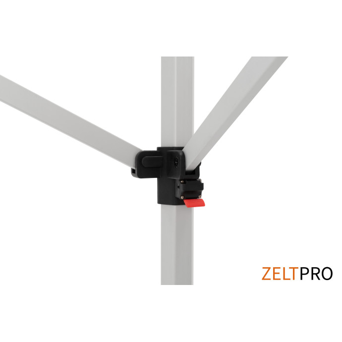 Reklāmas telts 3x4,5 izvēlētā krāsā Zeltpro TITAN ar 4 sienām un 3 termo uzlīmēm uz jumta sāniem