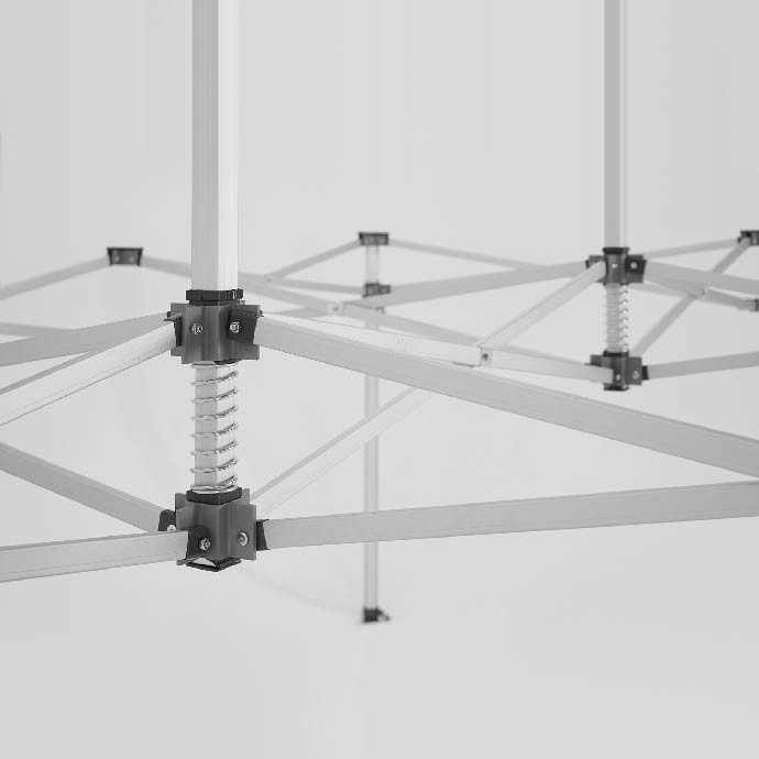 Reklāmas telts 3x4,5 izvēlētā krāsā Zeltpro Premium+ ar 4 sienām un 3 termo uzlīmēm uz jumta sāniem