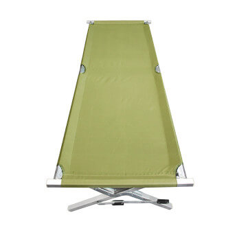 Saliekamā alumīnija armijas/pārgājienu gulta - 210cm