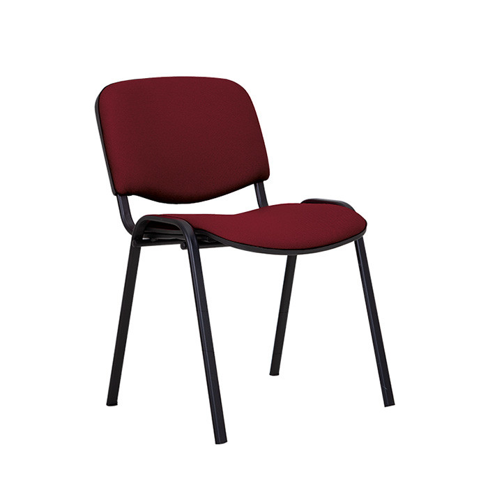 Apmeklētāju krēsls ISO G825 bordo