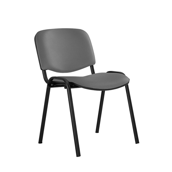 Apmeklētāju krēsls ISO L825 pelēks