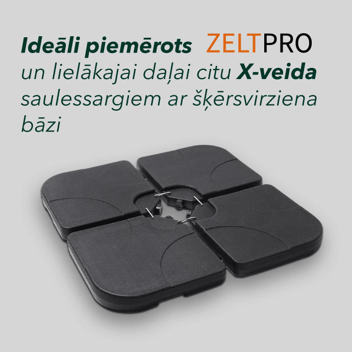 Saulessargs ar atsvara paliktni Comfort Gaiši pelēkā krāsā