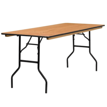 Taisnstūra koka galds 180x90
