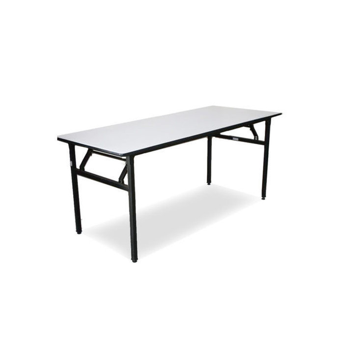 Taisnstūra koka galds pārklāts ar PVC 180x90