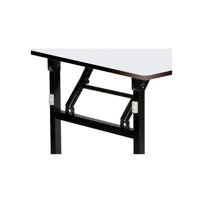 Taisnstūra koka galds pārklāts ar PVC 183x92
