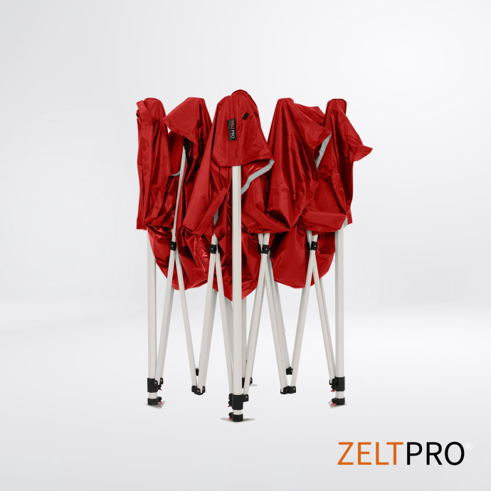 Tirdzniecības telts 2x2 Sarkana Zeltpro PROFRAME