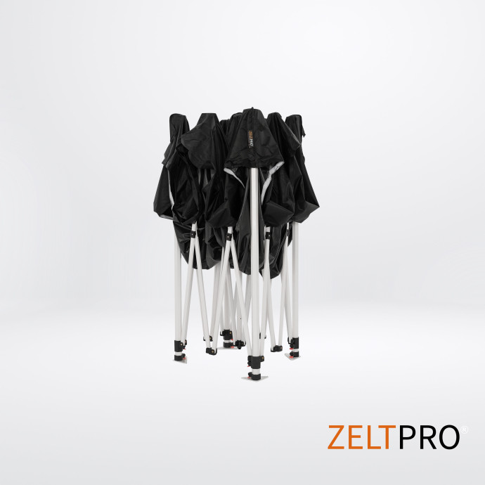 Tirdzniecības telts 3x3 Melna Zeltpro PROFRAME