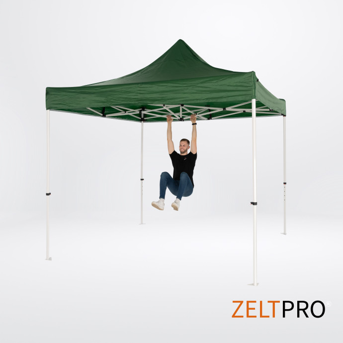 Tirdzniecības telts 3x3 Zaļa Zeltpro PROFRAME