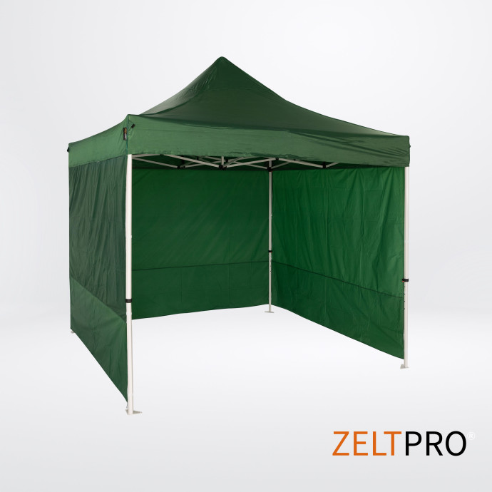 Tirdzniecības telts 3x3 Zaļa Zeltpro PROFRAME