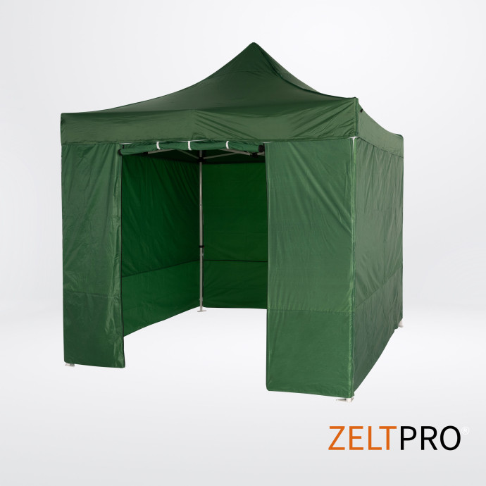 Tirdzniecības telts 3x3 Zaļa Zeltpro PROFRAME