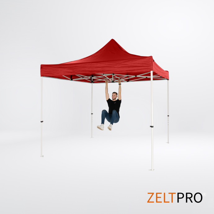 Tirdzniecības telts 3x3 Sarkana Zeltpro PROFRAME
