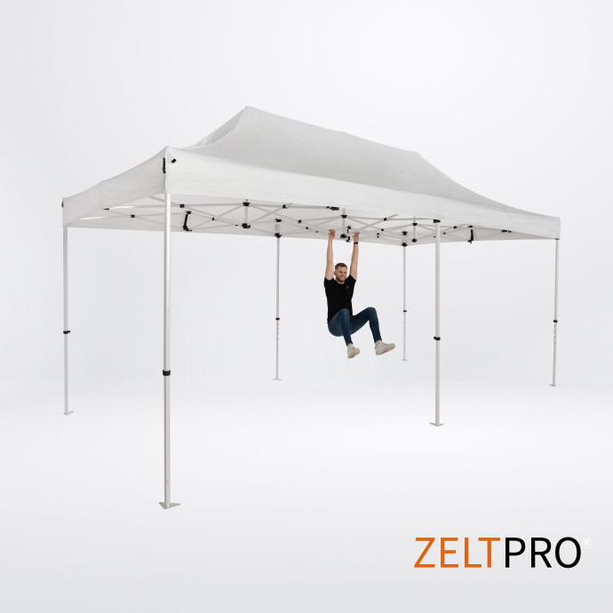 Tirdzniecības telts 3x6 Balta Zeltpro PROFRAME