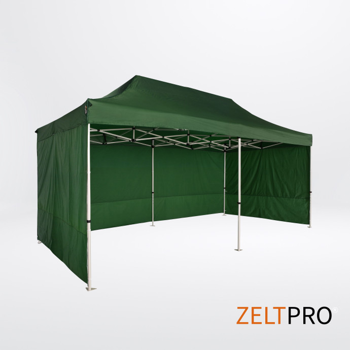 Tirdzniecības telts 3x6 Zaļa Zeltpro PROFRAME