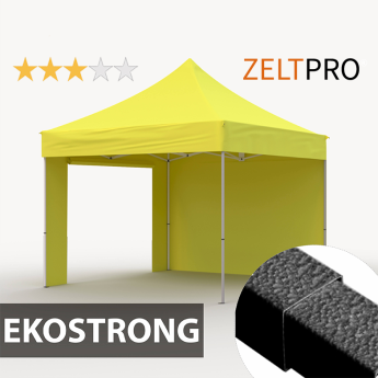 Tirdzniecības telts 3x2 Dzeltena Zeltpro EKOSTRONG