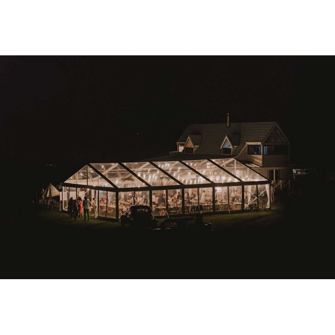 Moduļu paviljons Caurspīdīgs (200 m2)