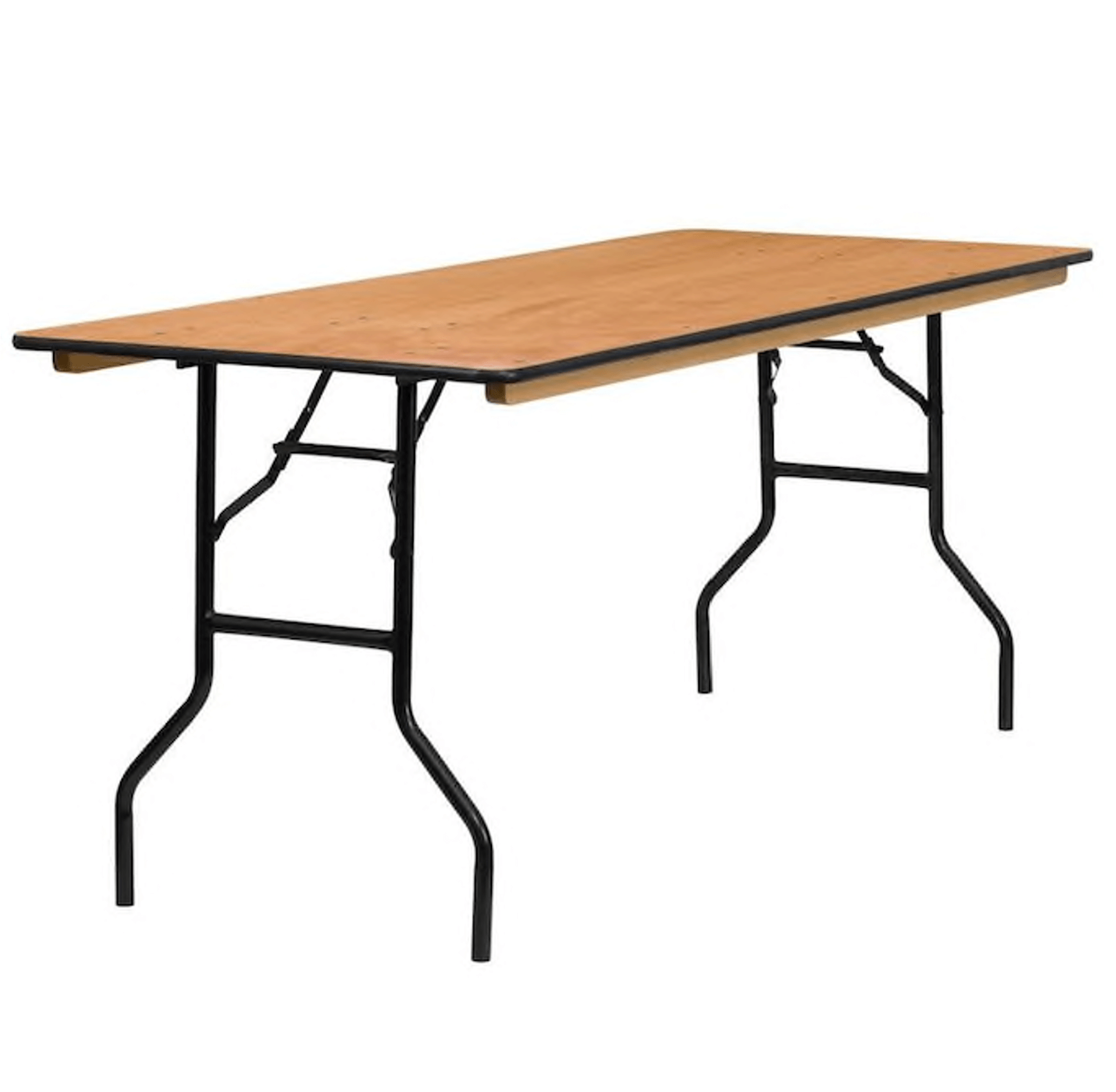 Taisnstūra koka galds 183x76